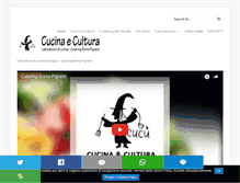 Tablet Screenshot of cucinaecultura.com